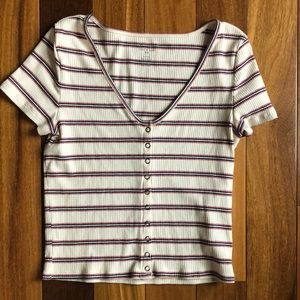 American Eagle small soft & sexy shirt sleeve top